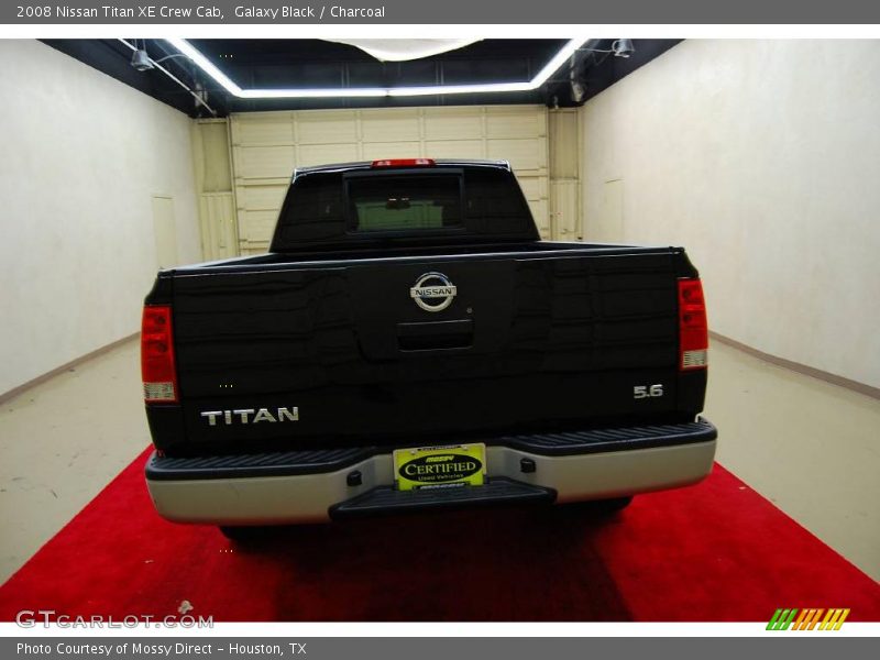 Galaxy Black / Charcoal 2008 Nissan Titan XE Crew Cab