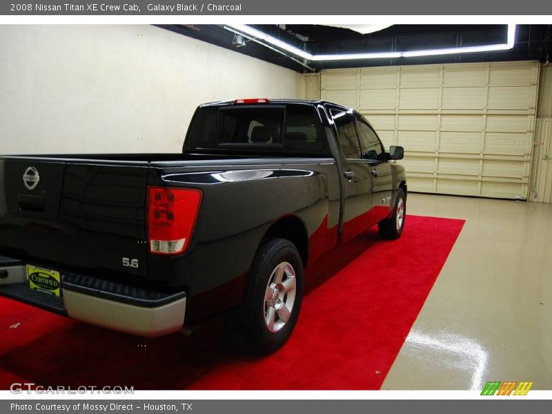 Galaxy Black / Charcoal 2008 Nissan Titan XE Crew Cab