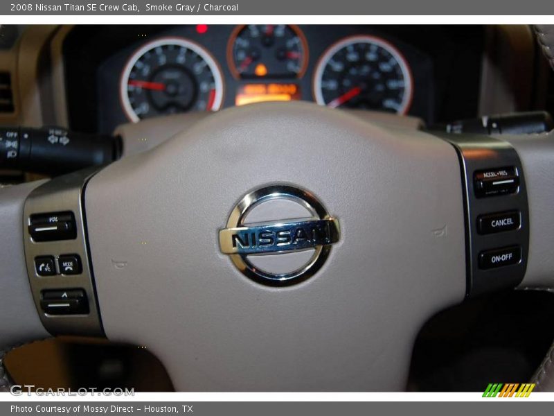 Smoke Gray / Charcoal 2008 Nissan Titan SE Crew Cab