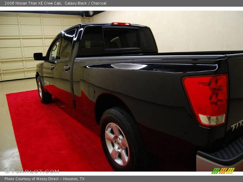 Galaxy Black / Charcoal 2008 Nissan Titan XE Crew Cab