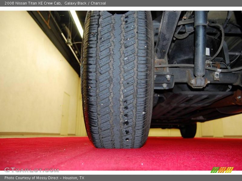 Galaxy Black / Charcoal 2008 Nissan Titan XE Crew Cab