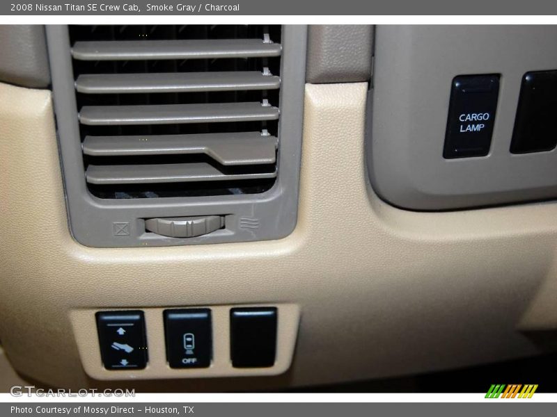 Smoke Gray / Charcoal 2008 Nissan Titan SE Crew Cab