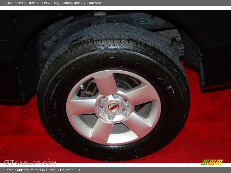 Galaxy Black / Charcoal 2008 Nissan Titan XE Crew Cab