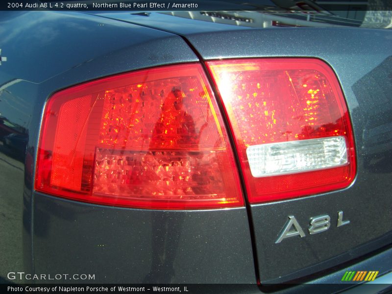 Northern Blue Pearl Effect / Amaretto 2004 Audi A8 L 4.2 quattro