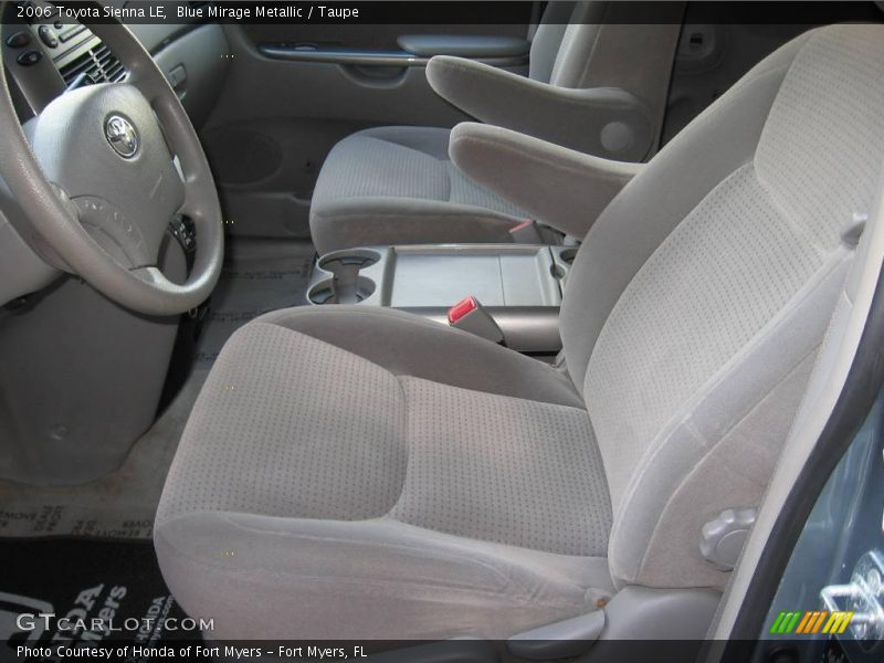 Blue Mirage Metallic / Taupe 2006 Toyota Sienna LE