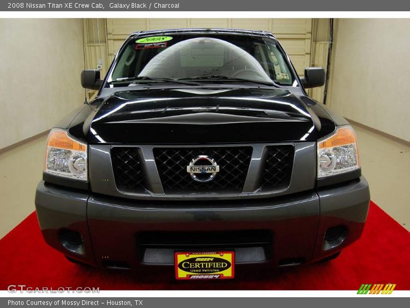 Galaxy Black / Charcoal 2008 Nissan Titan XE Crew Cab