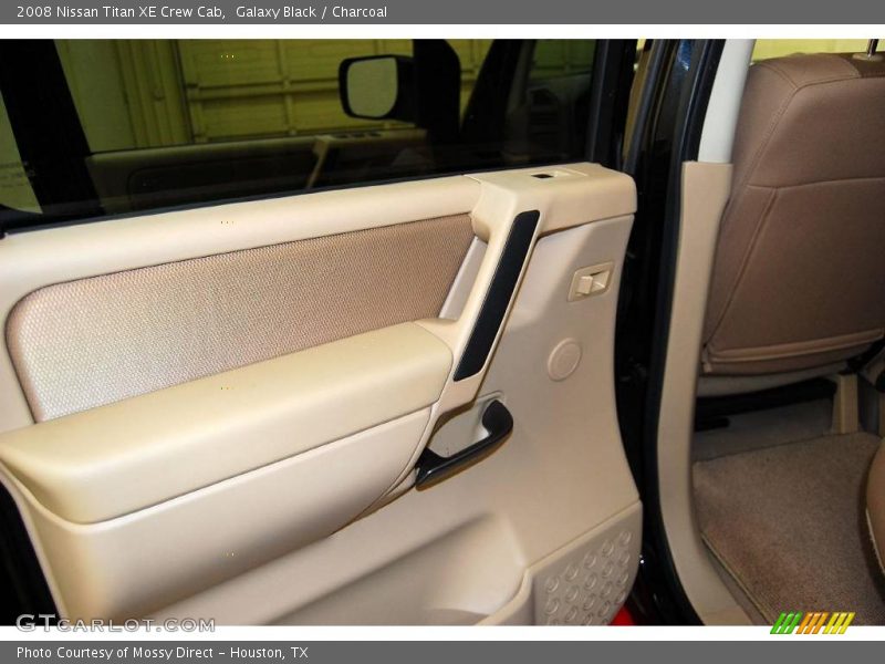 Galaxy Black / Charcoal 2008 Nissan Titan XE Crew Cab