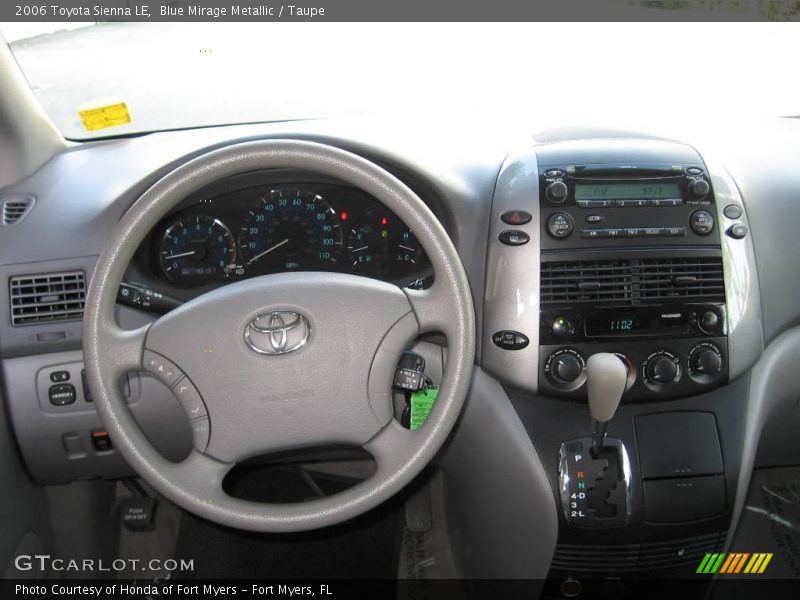 Blue Mirage Metallic / Taupe 2006 Toyota Sienna LE