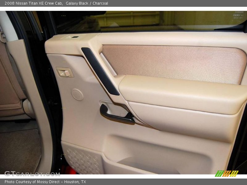 Galaxy Black / Charcoal 2008 Nissan Titan XE Crew Cab