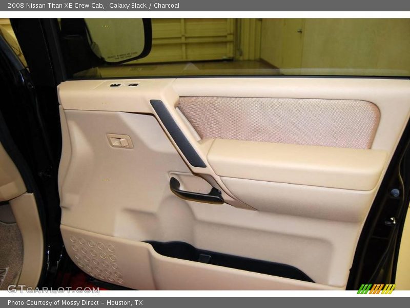 Galaxy Black / Charcoal 2008 Nissan Titan XE Crew Cab