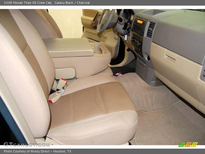 Galaxy Black / Charcoal 2008 Nissan Titan XE Crew Cab