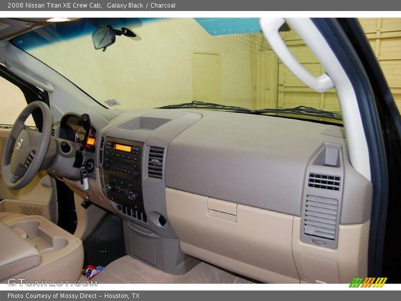 Galaxy Black / Charcoal 2008 Nissan Titan XE Crew Cab
