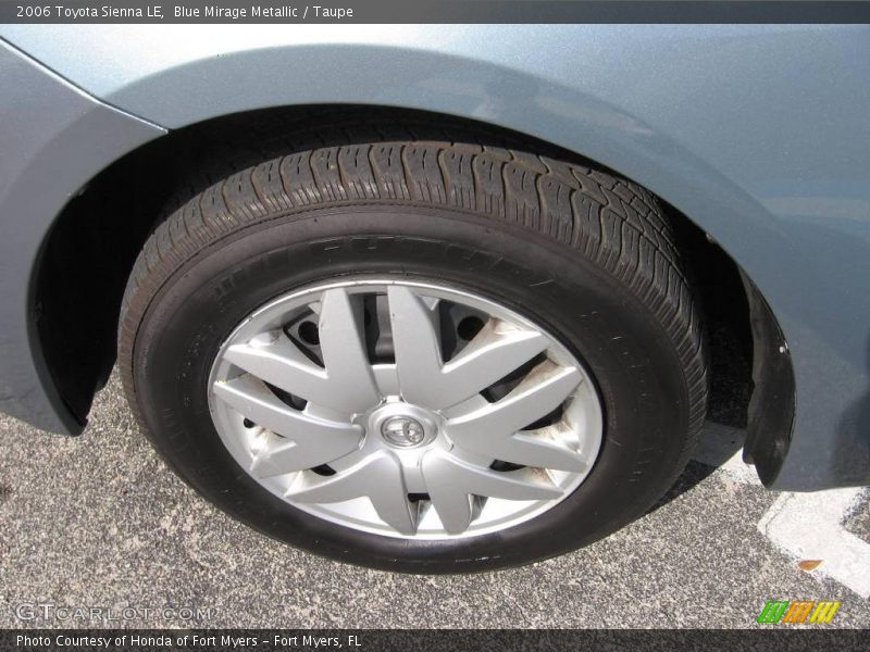 Blue Mirage Metallic / Taupe 2006 Toyota Sienna LE