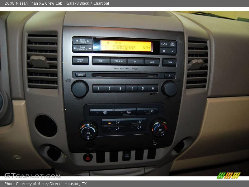 Galaxy Black / Charcoal 2008 Nissan Titan XE Crew Cab