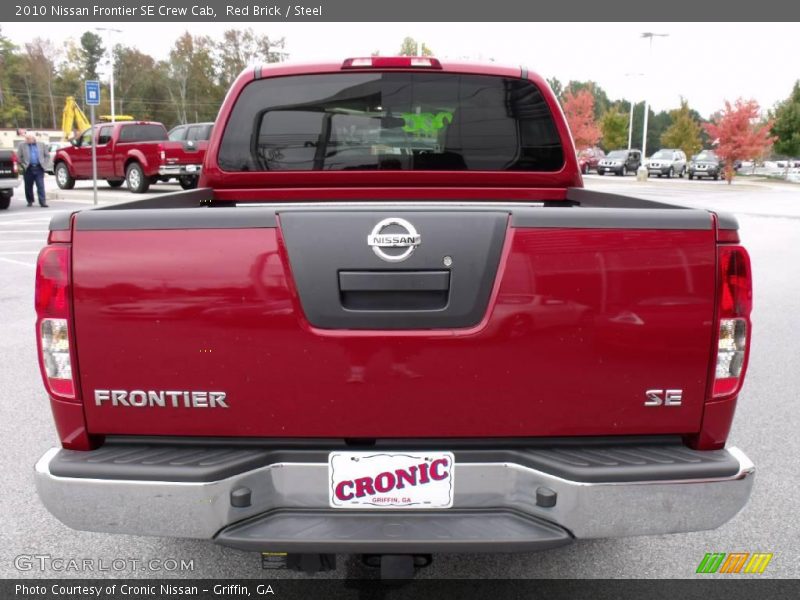 Red Brick / Steel 2010 Nissan Frontier SE Crew Cab