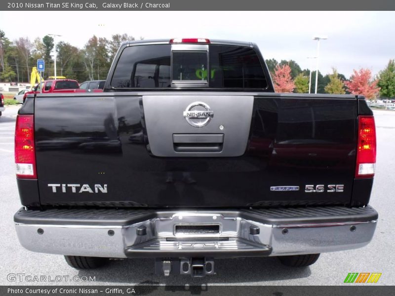 Galaxy Black / Charcoal 2010 Nissan Titan SE King Cab