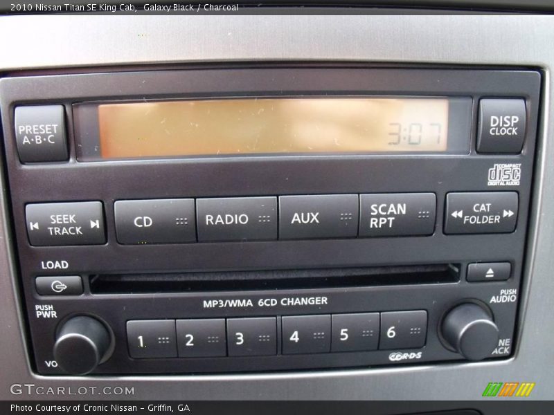 Galaxy Black / Charcoal 2010 Nissan Titan SE King Cab