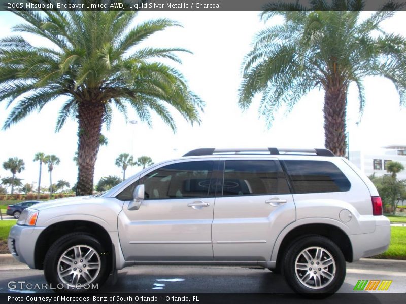 Liquid Silver Metallic / Charcoal 2005 Mitsubishi Endeavor Limited AWD