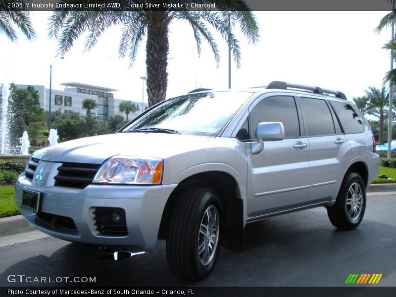 Liquid Silver Metallic / Charcoal 2005 Mitsubishi Endeavor Limited AWD