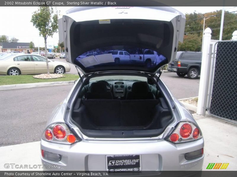 Sterling Silver Metallic / Black 2002 Mitsubishi Eclipse GT Coupe