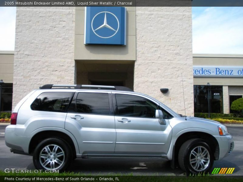 Liquid Silver Metallic / Charcoal 2005 Mitsubishi Endeavor Limited AWD