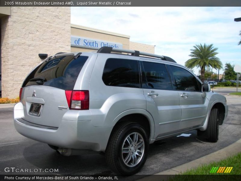 Liquid Silver Metallic / Charcoal 2005 Mitsubishi Endeavor Limited AWD
