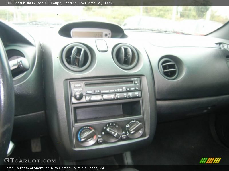 Sterling Silver Metallic / Black 2002 Mitsubishi Eclipse GT Coupe