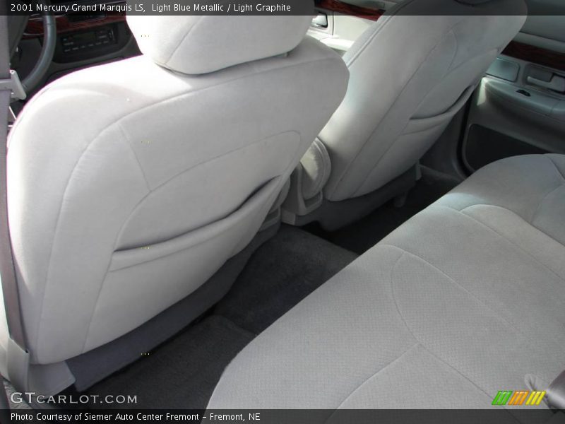 Light Blue Metallic / Light Graphite 2001 Mercury Grand Marquis LS