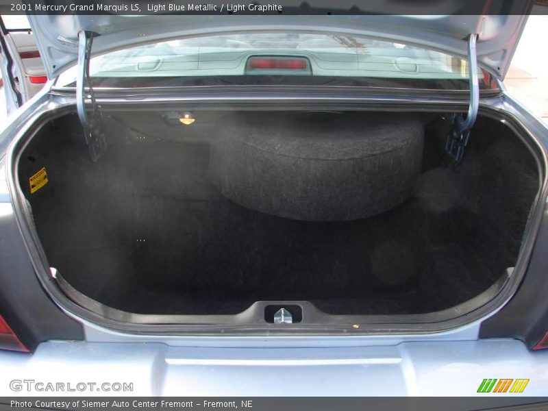 Light Blue Metallic / Light Graphite 2001 Mercury Grand Marquis LS
