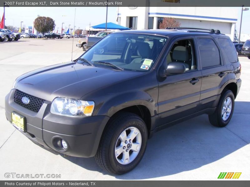 Dark Stone Metallic / Medium/Dark Flint 2007 Ford Escape XLT