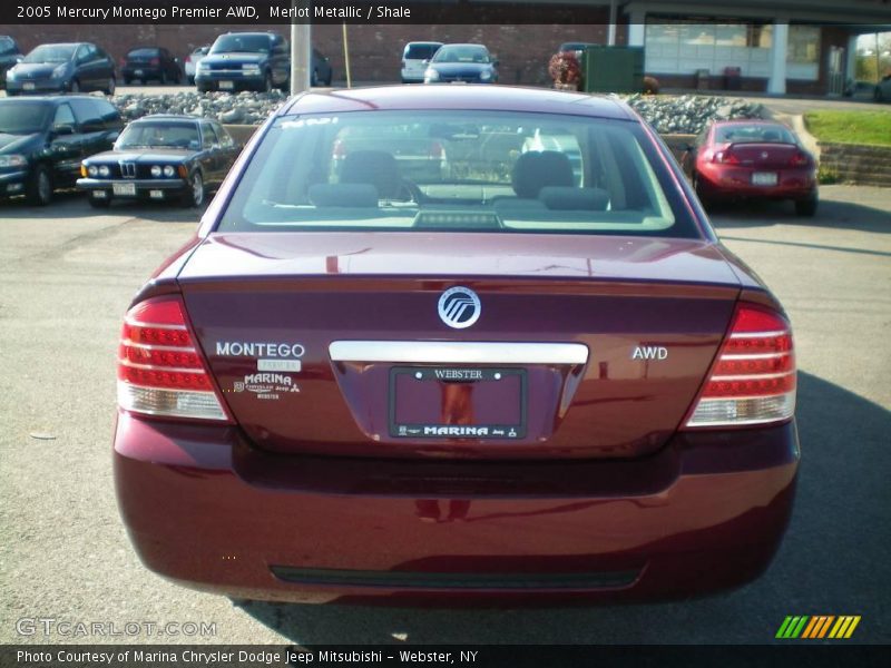 Merlot Metallic / Shale 2005 Mercury Montego Premier AWD