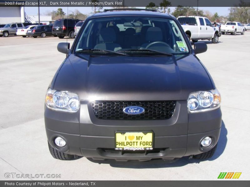 Dark Stone Metallic / Medium/Dark Flint 2007 Ford Escape XLT
