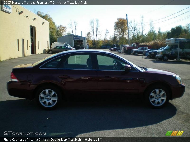 Merlot Metallic / Shale 2005 Mercury Montego Premier AWD