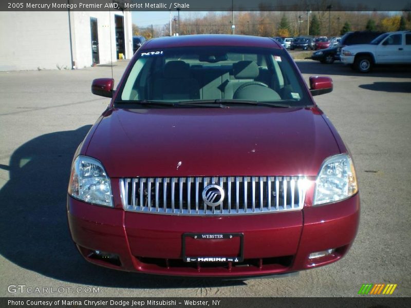 Merlot Metallic / Shale 2005 Mercury Montego Premier AWD