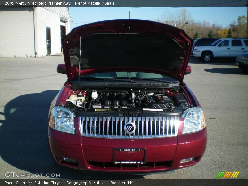 Merlot Metallic / Shale 2005 Mercury Montego Premier AWD