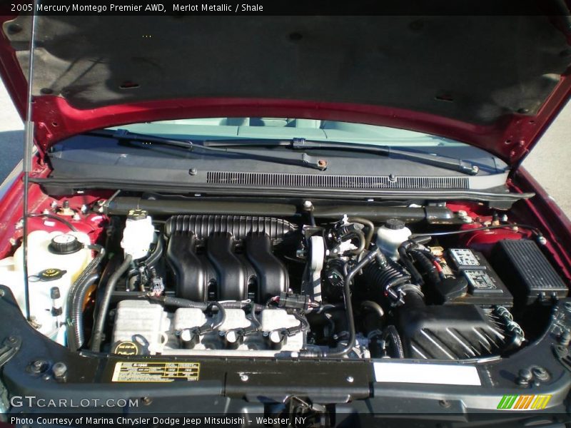 Merlot Metallic / Shale 2005 Mercury Montego Premier AWD