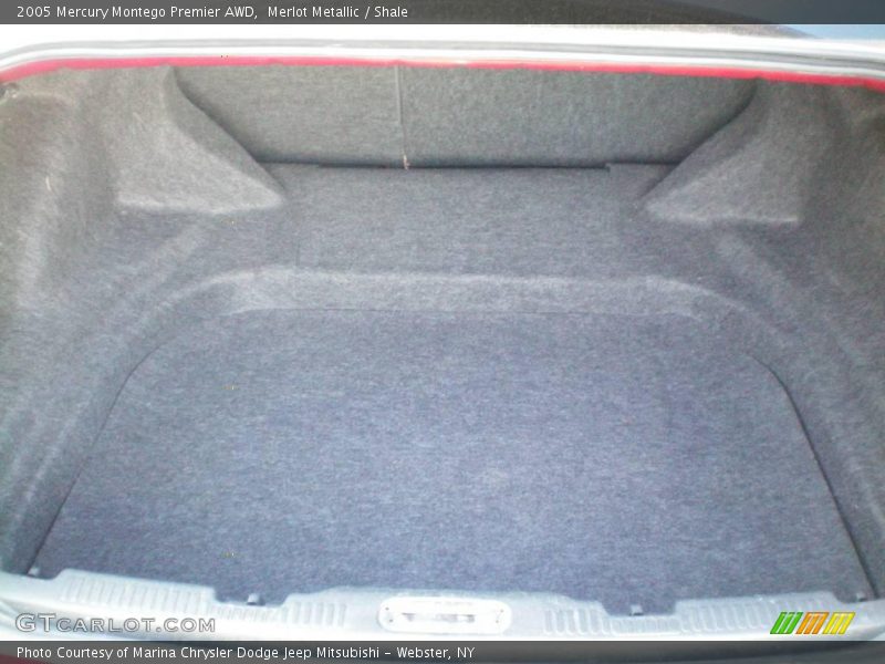 Merlot Metallic / Shale 2005 Mercury Montego Premier AWD