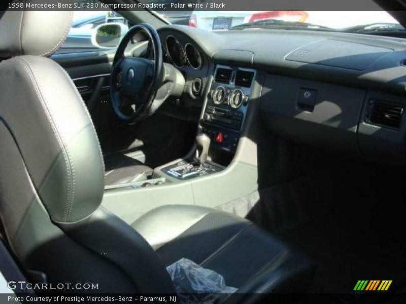 Polar White / Black 1998 Mercedes-Benz SLK 230 Kompressor Roadster