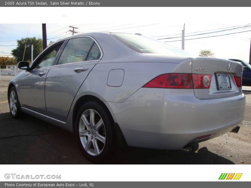 Satin Silver Metallic / Ebony 2005 Acura TSX Sedan
