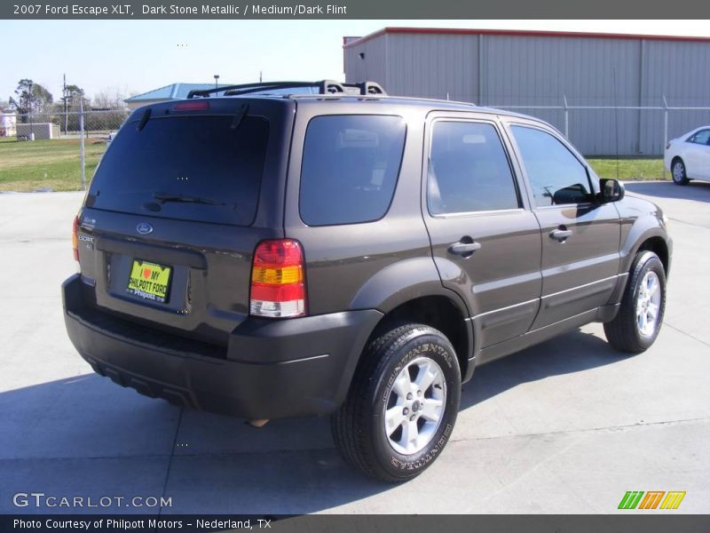 Dark Stone Metallic / Medium/Dark Flint 2007 Ford Escape XLT