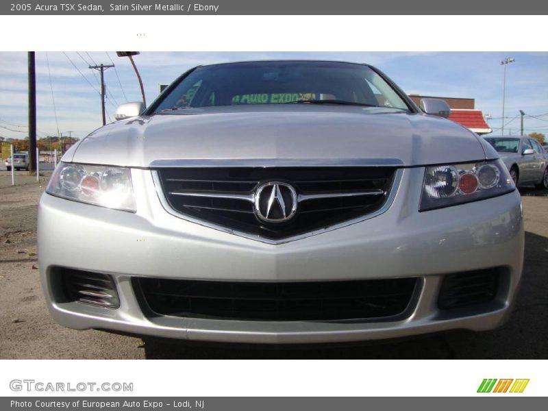Satin Silver Metallic / Ebony 2005 Acura TSX Sedan