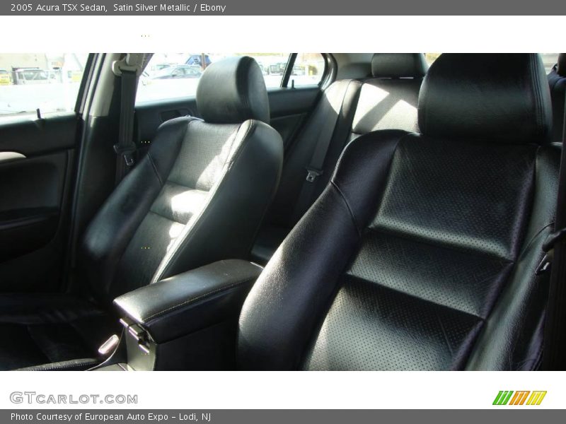 Satin Silver Metallic / Ebony 2005 Acura TSX Sedan