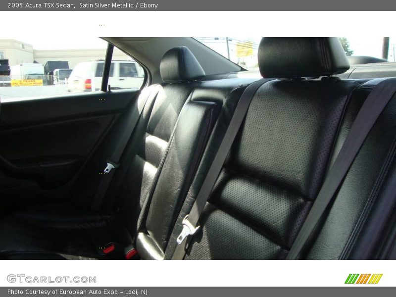 Satin Silver Metallic / Ebony 2005 Acura TSX Sedan
