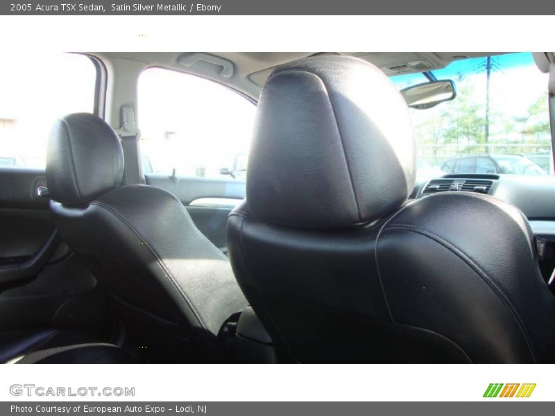 Satin Silver Metallic / Ebony 2005 Acura TSX Sedan