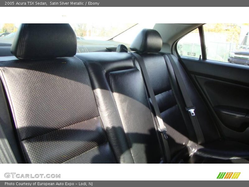 Satin Silver Metallic / Ebony 2005 Acura TSX Sedan