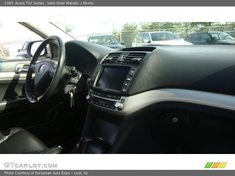 Satin Silver Metallic / Ebony 2005 Acura TSX Sedan