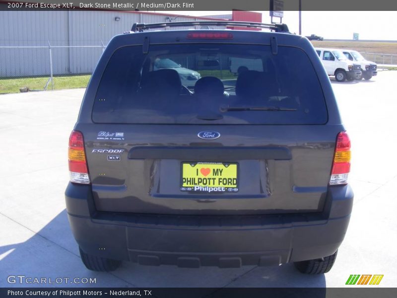 Dark Stone Metallic / Medium/Dark Flint 2007 Ford Escape XLT