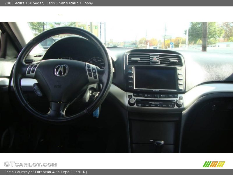 Satin Silver Metallic / Ebony 2005 Acura TSX Sedan