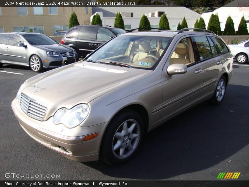 Desert Silver Metallic / Java 2004 Mercedes-Benz C 320 4Matic Wagon