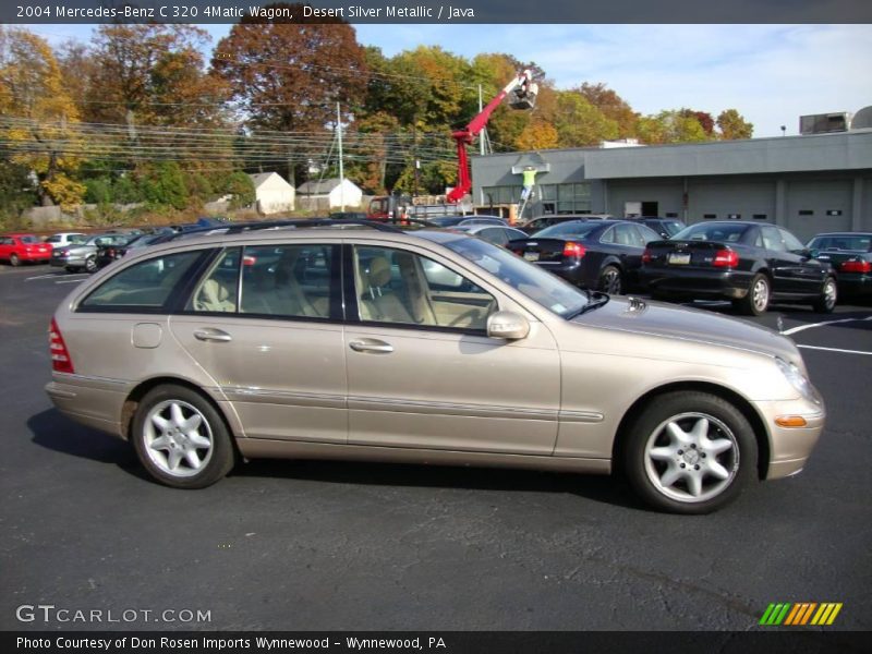 Desert Silver Metallic / Java 2004 Mercedes-Benz C 320 4Matic Wagon